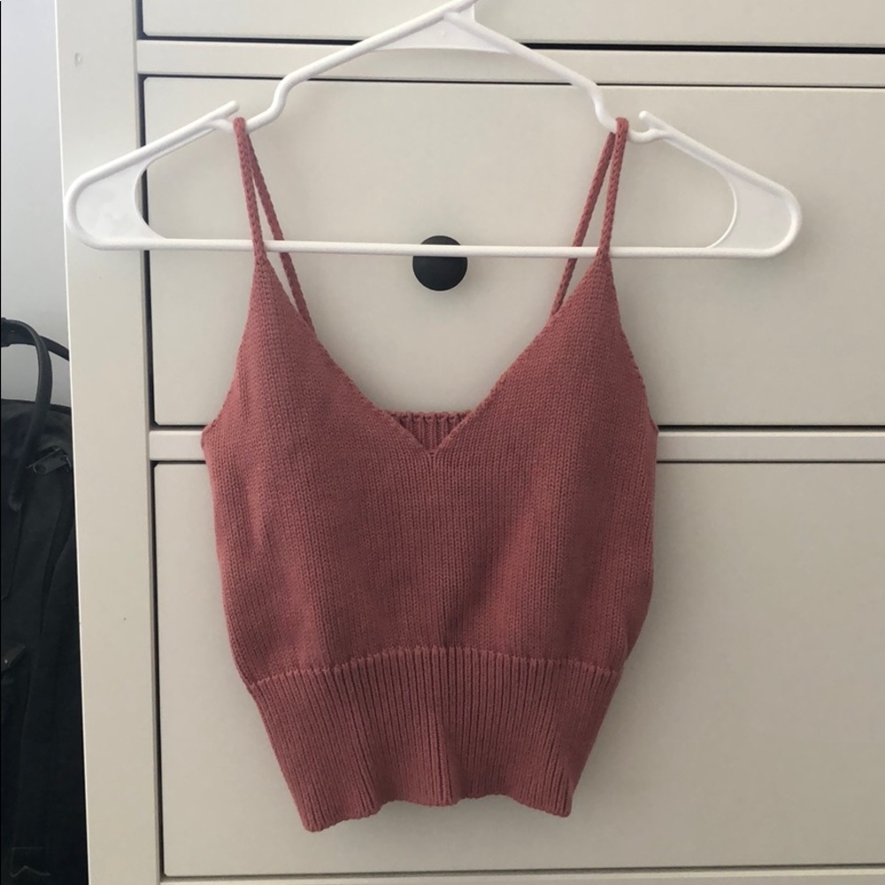 Brandy Melville Ribbed Tank Top